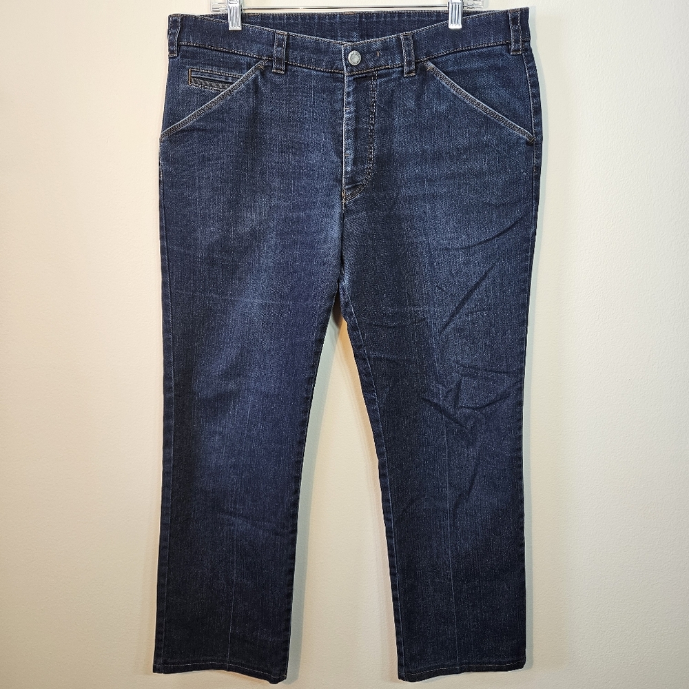 Meyer Chicago Dark Wash Denim Pants - Size 54 (36x27.5)